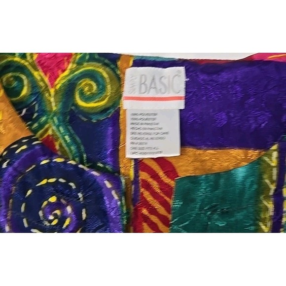 Simply Basic Womans Kimona One Size Maxi Multicolor Side Pockets - Picture 3 of 6